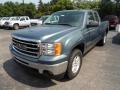 2013 Stealth Gray Metallic GMC Sierra 1500 SLE Extended Cab 4x4  photo #1