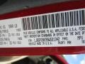 PRH: Inferno Red Crystal Pearl 2009 Jeep Liberty Sport Color Code