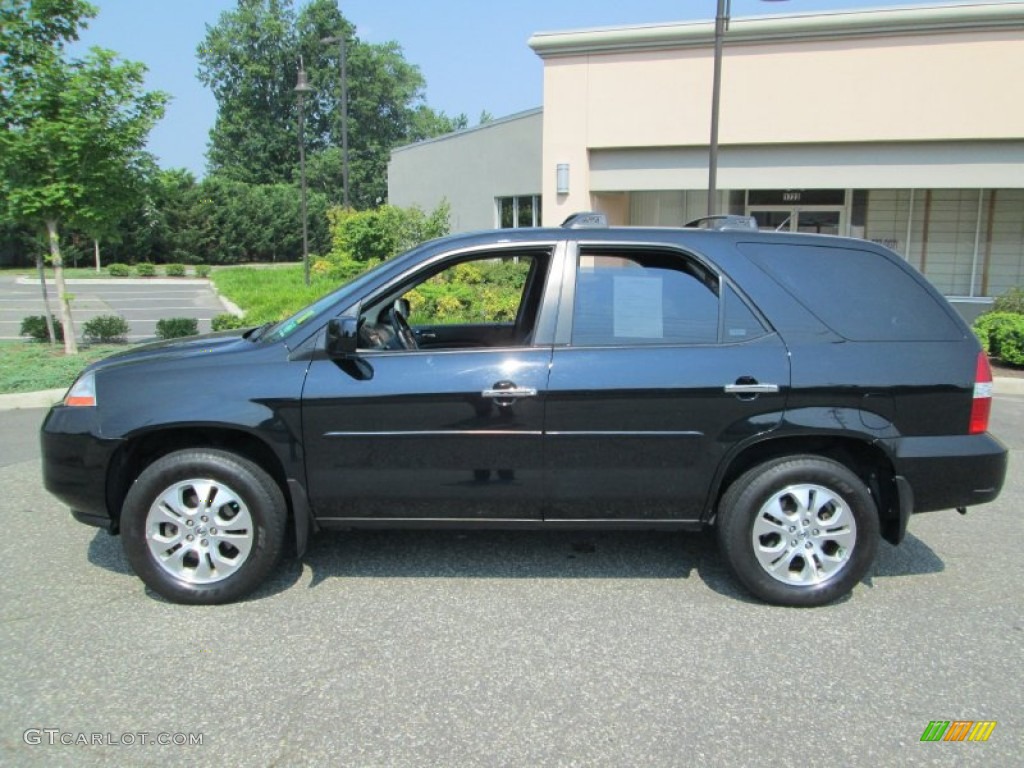 Nighthawk Black Pearl 2003 Acura MDX Standard MDX Model Exterior Photo #83639716