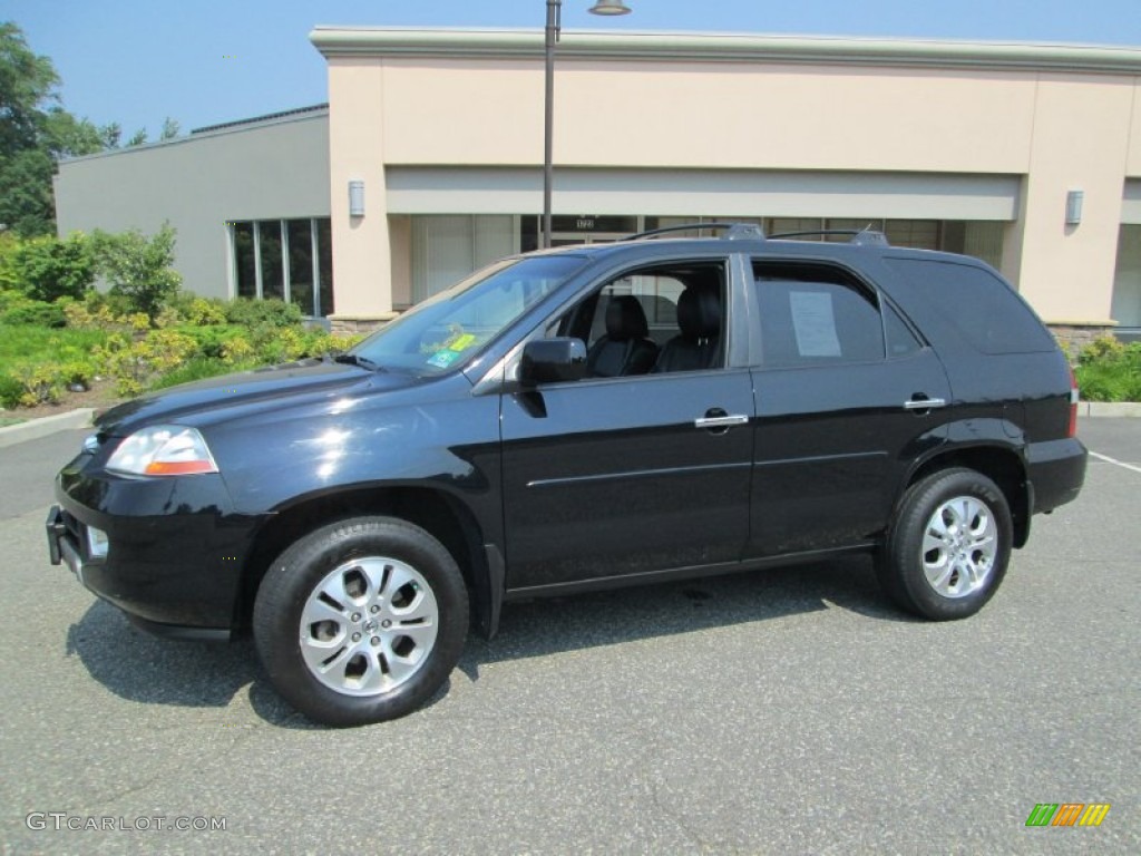 Nighthawk Black Pearl 2003 Acura MDX Standard MDX Model Exterior Photo #83639765