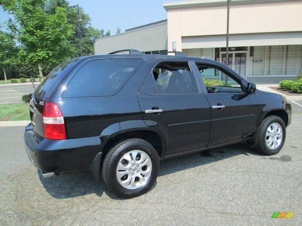 Nighthawk Black Pearl 2003 Acura MDX Standard MDX Model Exterior Photo #83639899