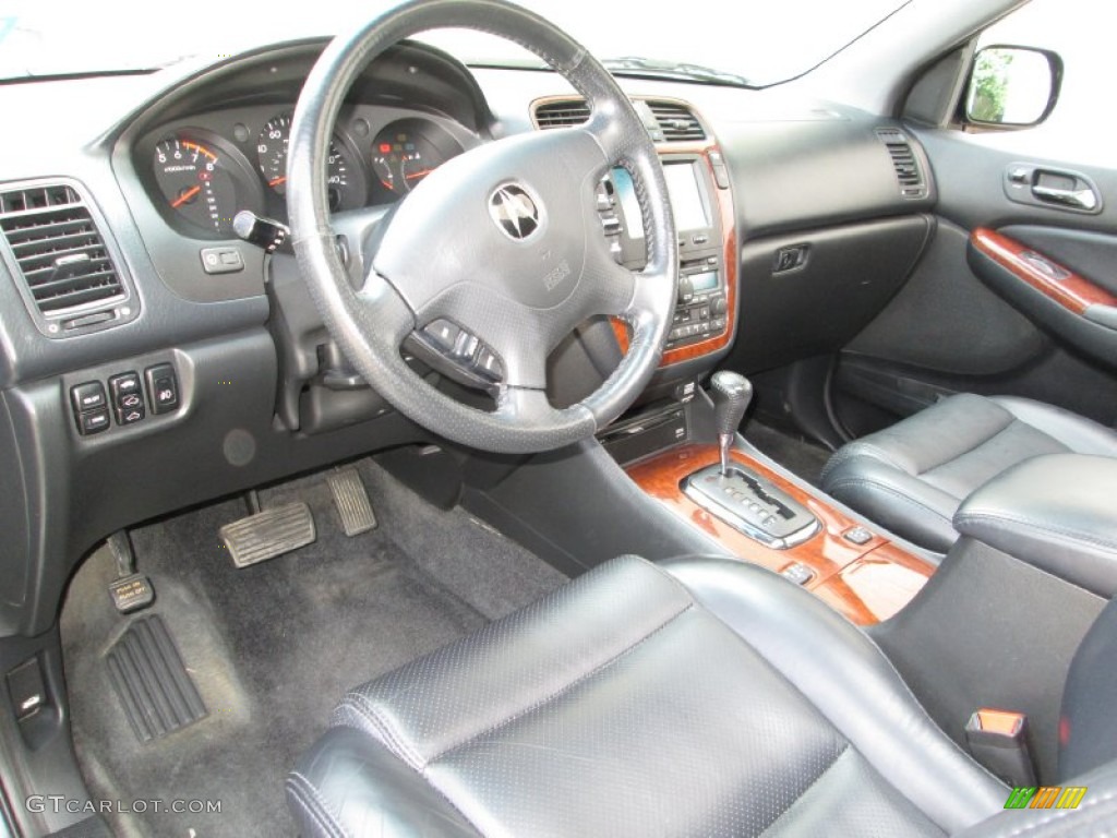 Ebony Interior 2003 Acura MDX Standard MDX Model Photo #83640091