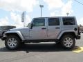 2013 Billet Silver Metallic Jeep Wrangler Unlimited Sahara 4x4  photo #4