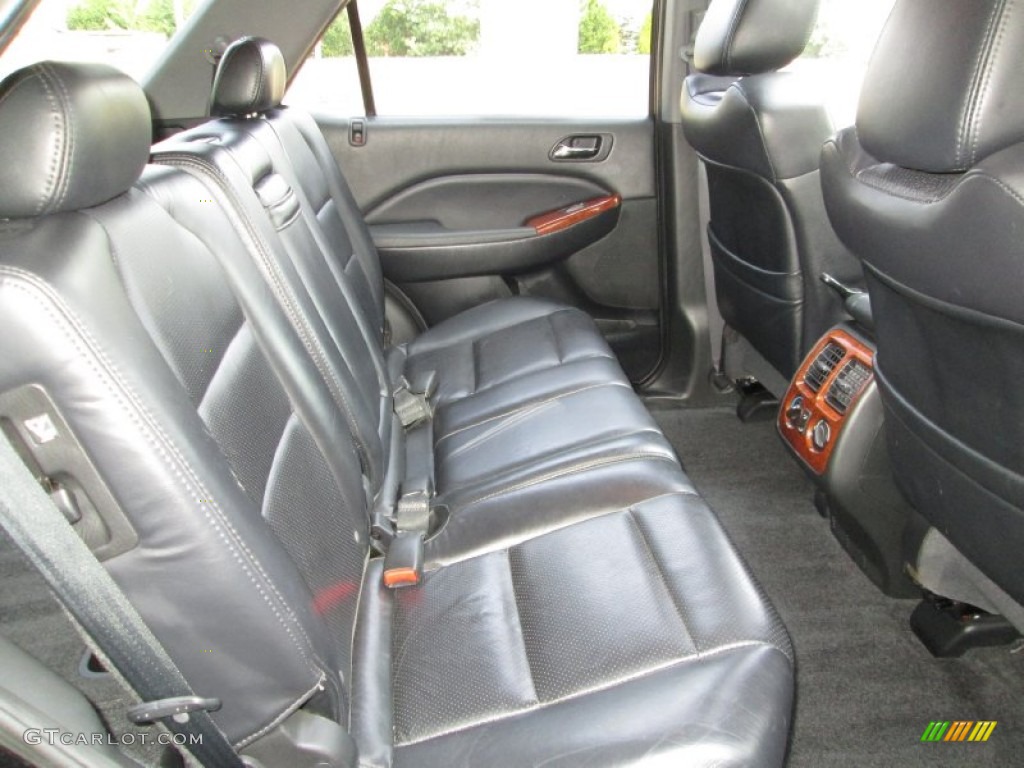 Ebony Interior 2003 Acura MDX Standard MDX Model Photo #83640165