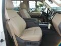 2013 White Platinum Tri-Coat Ford F250 Super Duty Lariat Crew Cab 4x4  photo #11