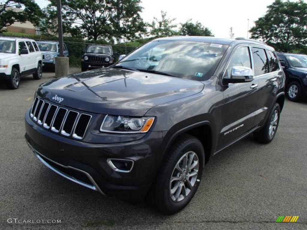 2014 Grand Cherokee Limited 4x4 - Granite Crystal Metallic / New Zealand Black/Light Frost photo #2