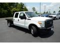 2012 Oxford White Ford F250 Super Duty XL Crew Cab Chassis  photo #3