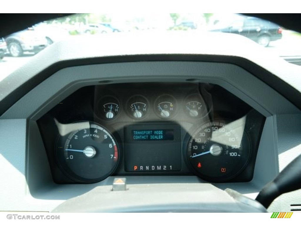 2012 Ford F250 Super Duty XL Crew Cab Chassis Gauges Photo #83641759