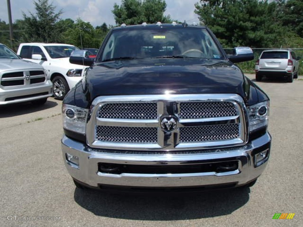 Black 2013 Ram 2500 Laramie Longhorn Crew Cab 4x4 Exterior Photo #83642490