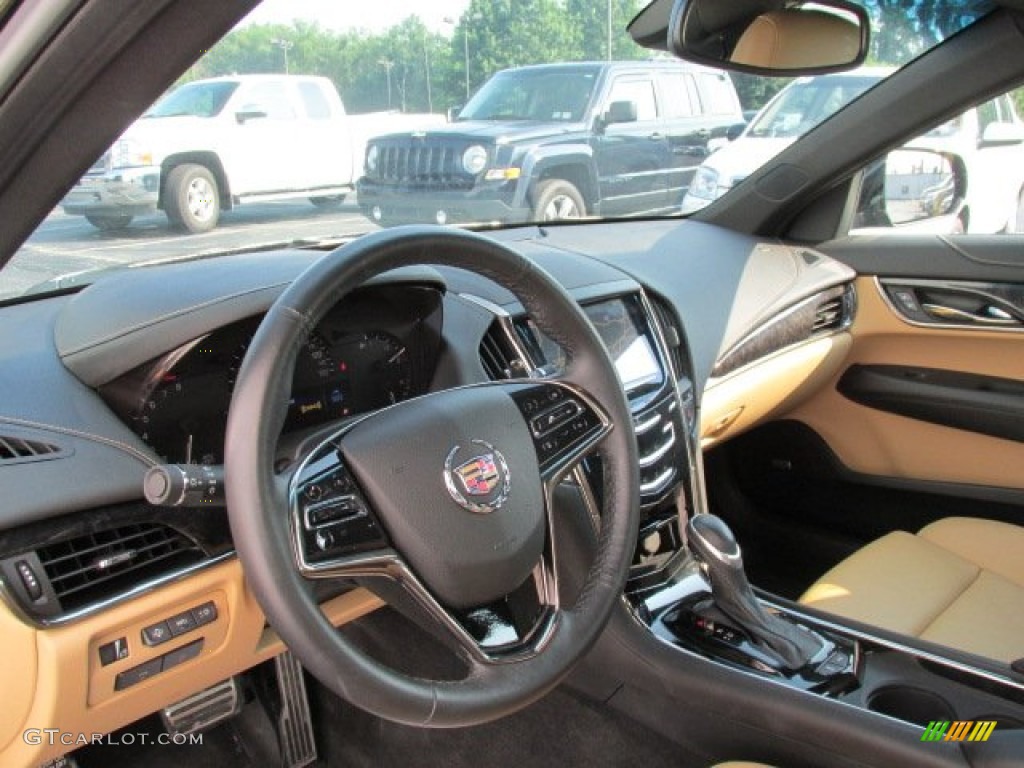 2013 ATS 3.6L Premium AWD - Black Raven / Caramel/Jet Black Accents photo #11