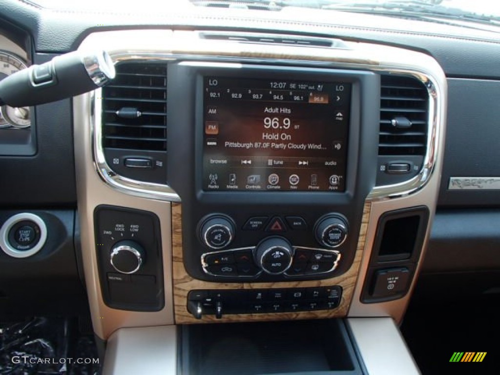 2013 Ram 2500 Laramie Longhorn Crew Cab 4x4 Controls Photo #83642791