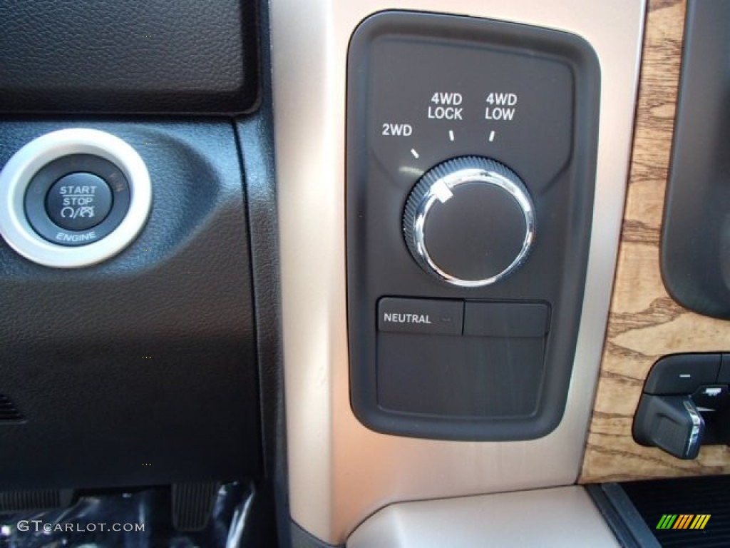 2013 Ram 2500 Laramie Longhorn Crew Cab 4x4 Controls Photo #83642812