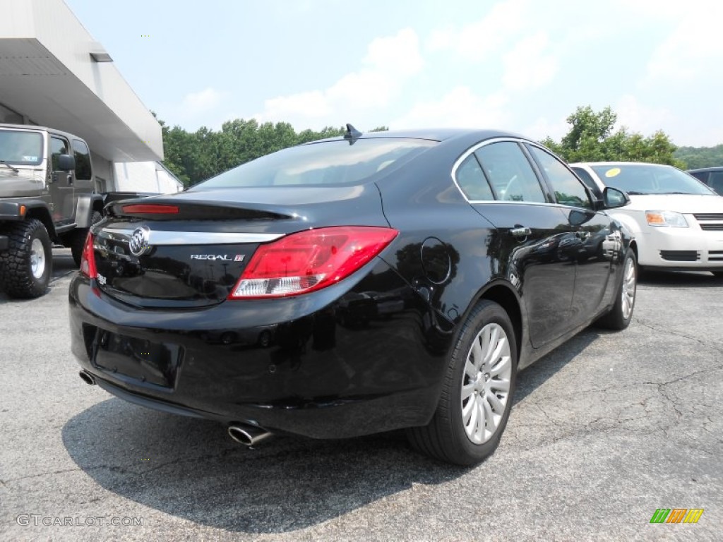 Midnight Blue Metallic 2012 Buick Regal Turbo Exterior Photo #83643023