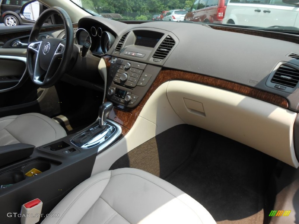 2012 Buick Regal Turbo Cashmere Dashboard Photo #83643157