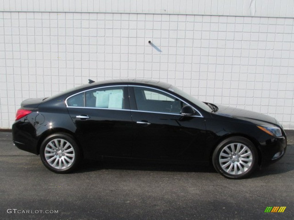 Black Onyx 2013 Buick Regal Turbo Exterior Photo #83643556