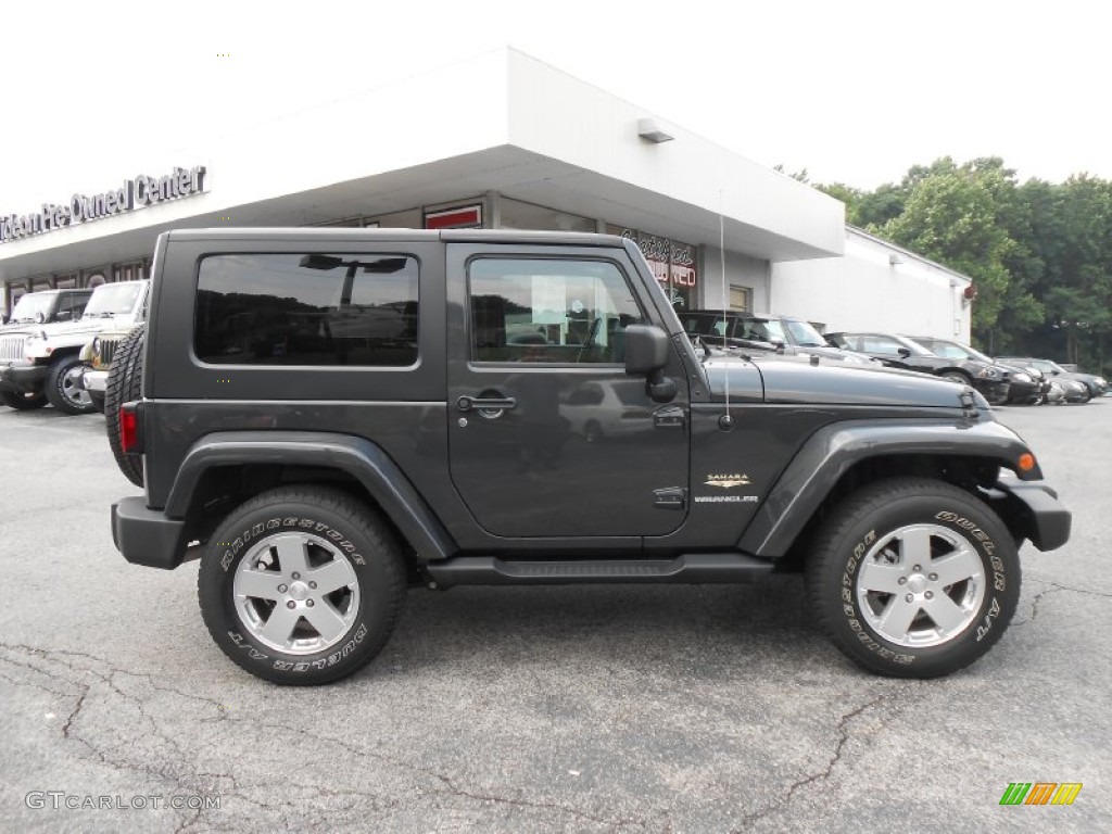 2010 Wrangler Sahara 4x4 - Dark Charcoal Pearl / Dark Slate Gray/Medium Slate Gray photo #8