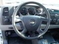 Dark Titanium 2014 Chevrolet Silverado 3500HD WT Crew Cab 4x4 Chassis Steering Wheel