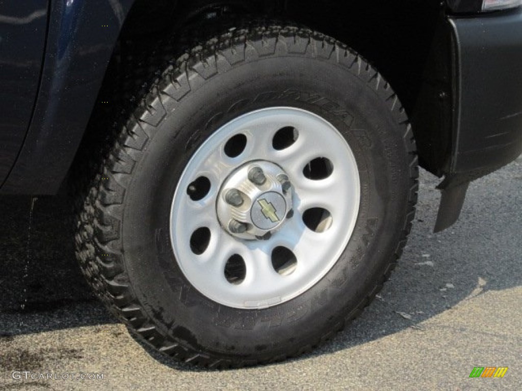 2011 Silverado 1500 Regular Cab 4x4 - Imperial Blue Metallic / Dark Titanium photo #3