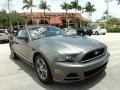 2013 Sterling Gray Metallic Ford Mustang V6 Premium Convertible  photo #1