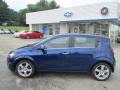 Blue Topaz Metallic 2013 Chevrolet Sonic LTZ Hatch Exterior