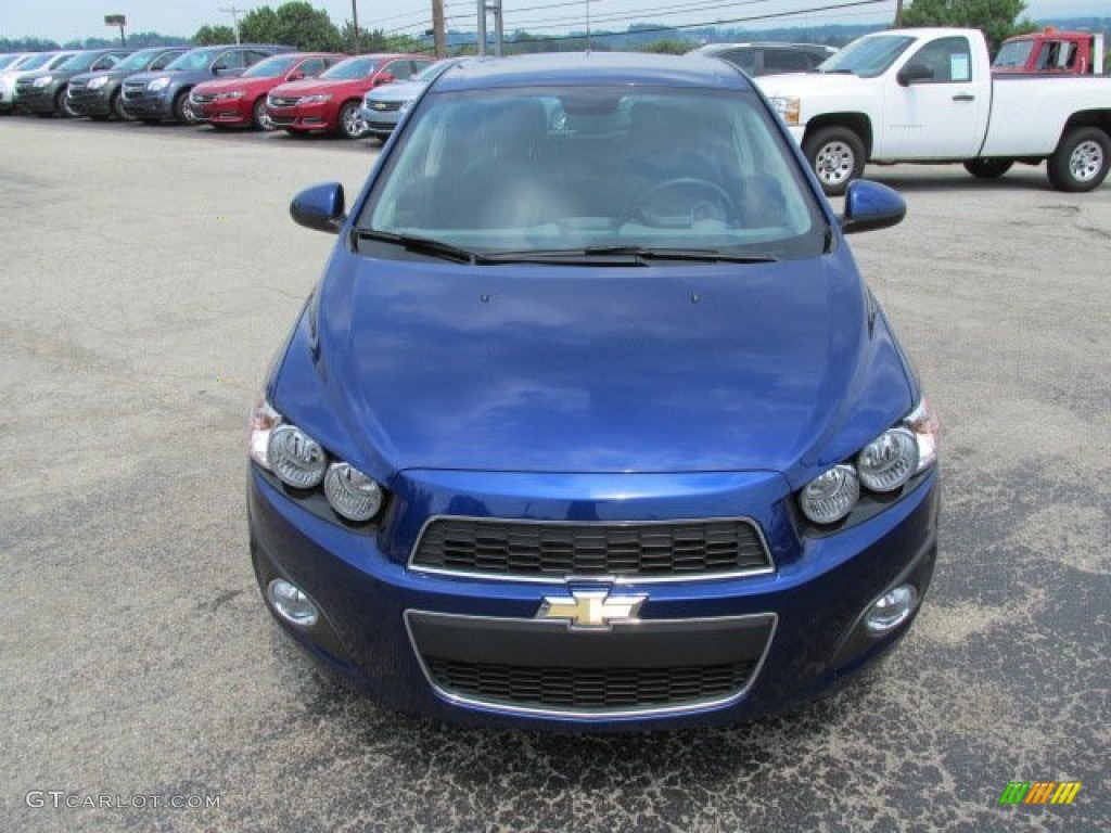 Blue Topaz Metallic 2013 Chevrolet Sonic LTZ Hatch Exterior Photo #83645203