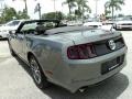 2013 Sterling Gray Metallic Ford Mustang V6 Premium Convertible  photo #11