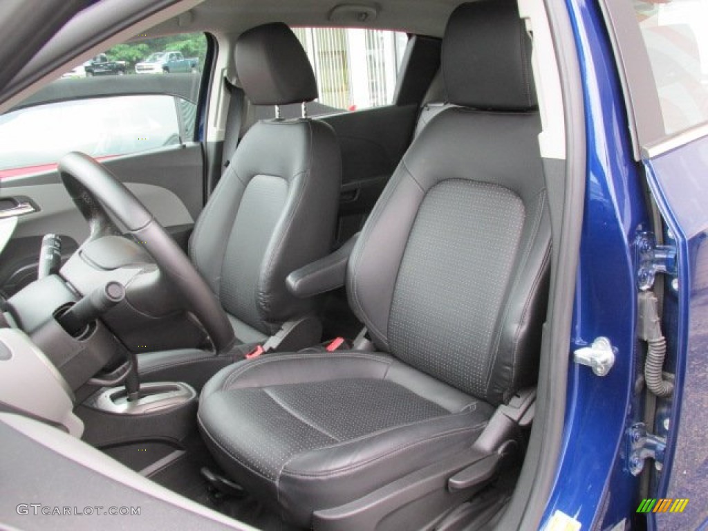 2013 Chevrolet Sonic LTZ Hatch Front Seat Photo #83645314