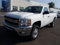 Summit White - Silverado 2500HD LT Regular Cab 4x4 Photo No. 2