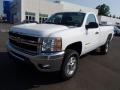 2014 Summit White Chevrolet Silverado 2500HD LT Regular Cab 4x4  photo #2