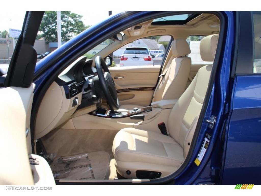 2011 3 Series 328i xDrive Sedan - Montego Blue Metallic / Beige photo #11