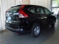 2013 Crystal Black Pearl Honda CR-V LX  photo #3