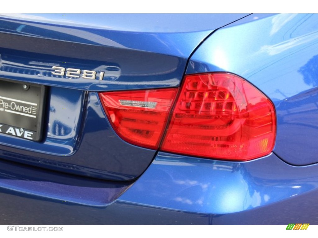 2011 3 Series 328i xDrive Sedan - Montego Blue Metallic / Beige photo #22