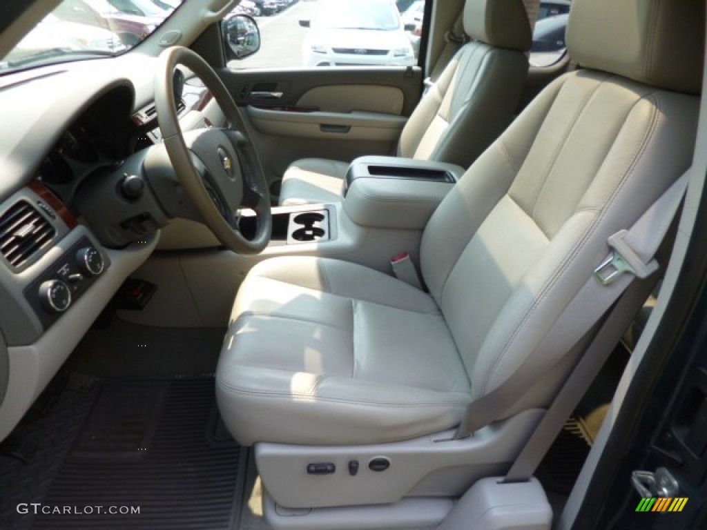 2009 Silverado 1500 LTZ Extended Cab 4x4 - Blue Granite Metallic / Light Titanium photo #15
