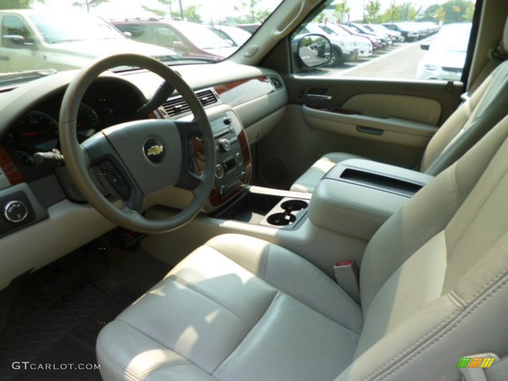 2009 Silverado 1500 LTZ Extended Cab 4x4 - Blue Granite Metallic / Light Titanium photo #16