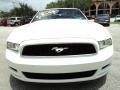 2013 Performance White Ford Mustang V6 Convertible  photo #16