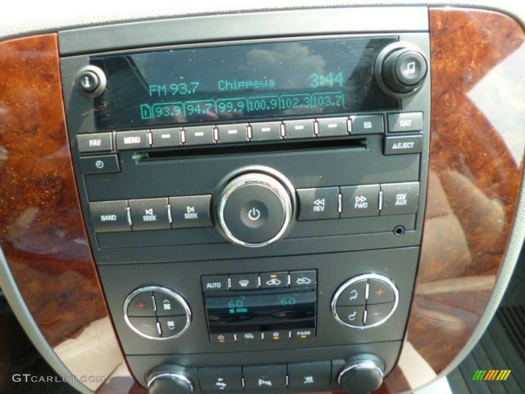 2009 Silverado 1500 LTZ Extended Cab 4x4 - Blue Granite Metallic / Light Titanium photo #19
