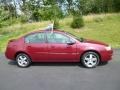 Berry Red 2006 Saturn ION 3 Sedan Exterior