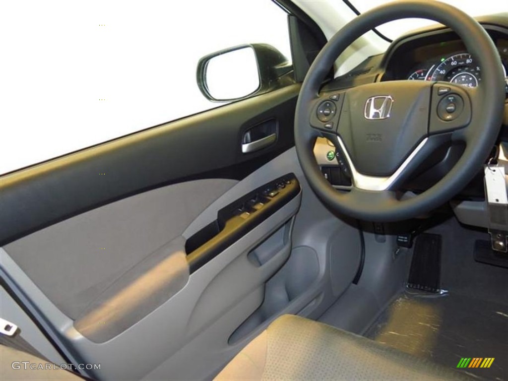 2013 CR-V EX - Polished Metal Metallic / Gray photo #5