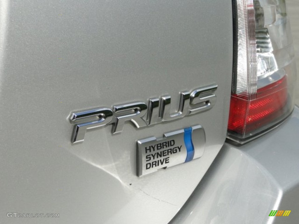 2008 Prius Hybrid Touring - Classic Silver Metallic / Gray photo #36