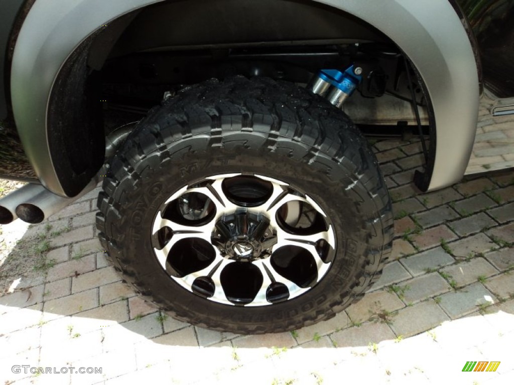 2012 Ford F150 SVT Raptor SuperCrew 4x4 Custom Wheels Photo #83647642