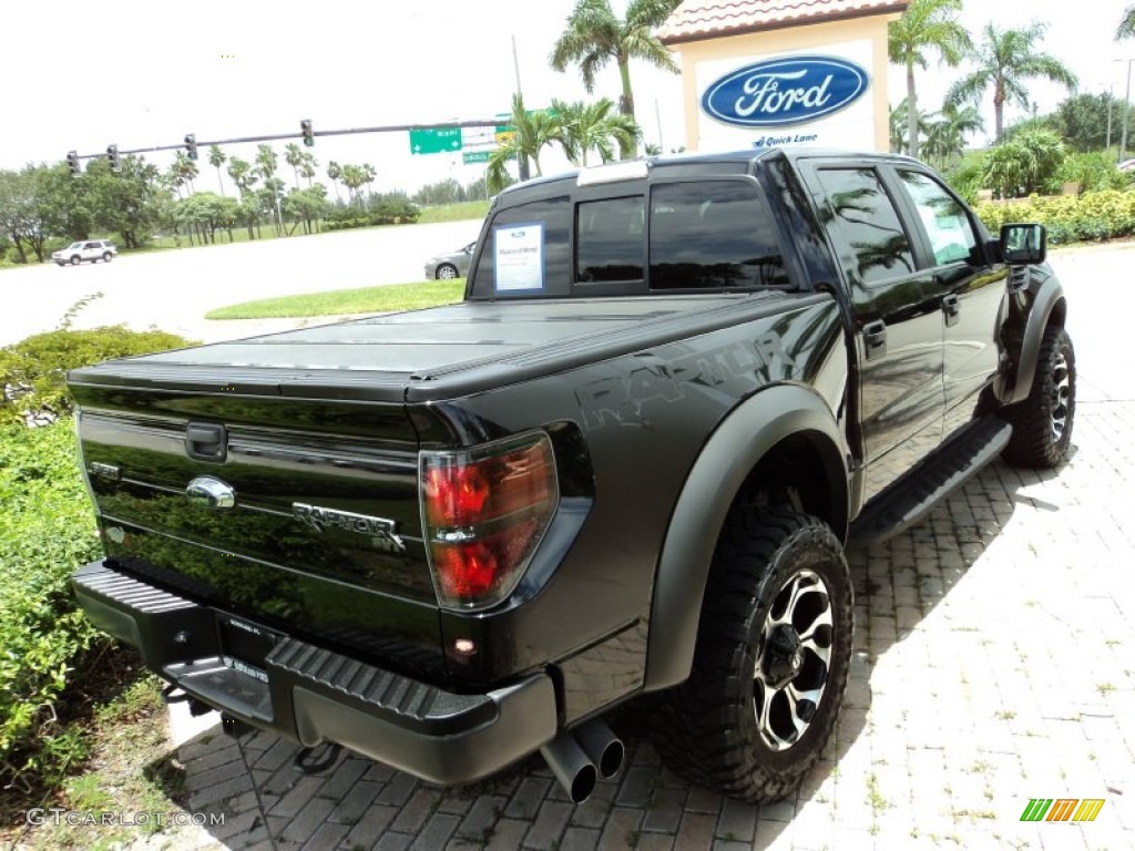 Tuxedo Black Metallic 2012 Ford F150 SVT Raptor SuperCrew 4x4 Exterior Photo #83647710