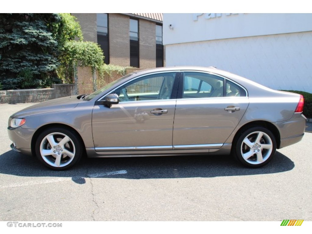 Oyster Grey Metallic 2010 Volvo S80 T6 AWD Exterior Photo #83648056