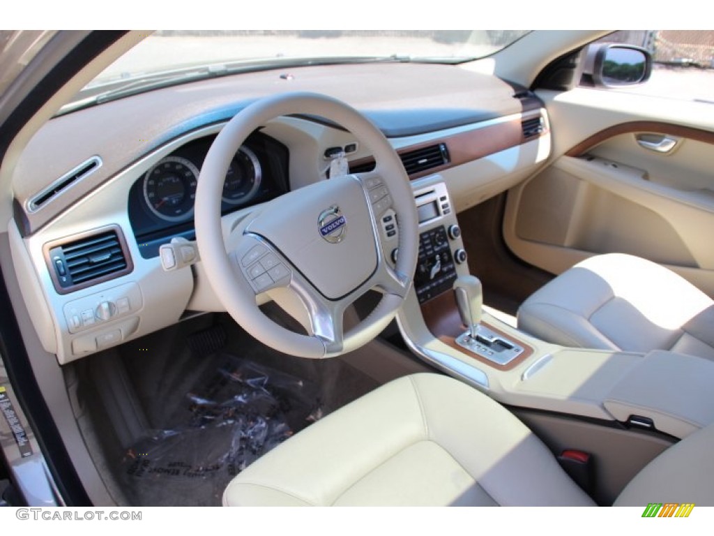Sandstone Interior 2010 Volvo S80 T6 AWD Photo #83648098