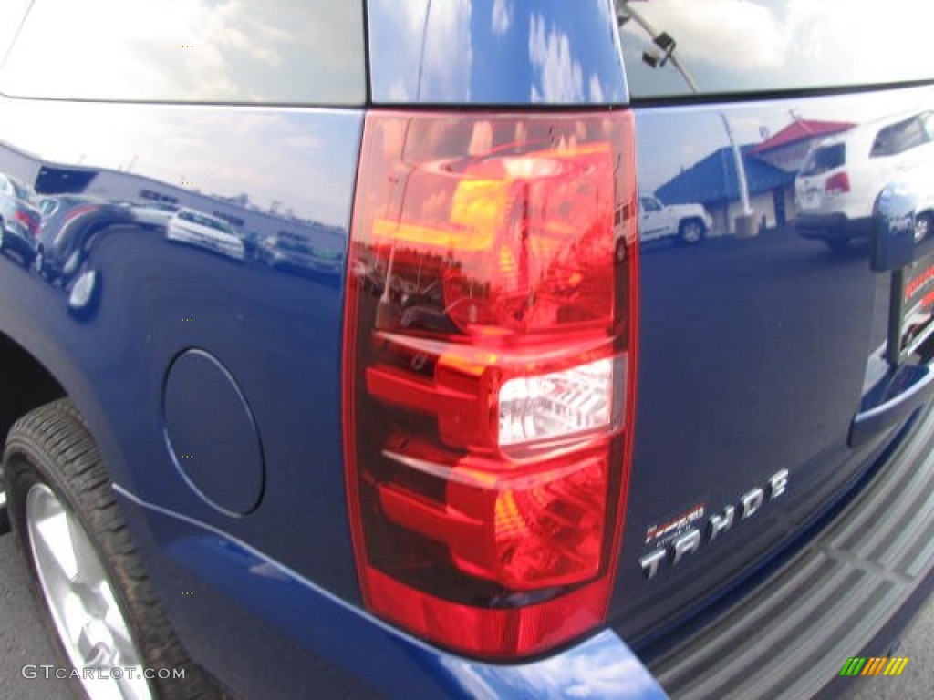 2012 Tahoe LT 4x4 - Blue Topaz Metallic / Light Cashmere/Dark Cashmere photo #12