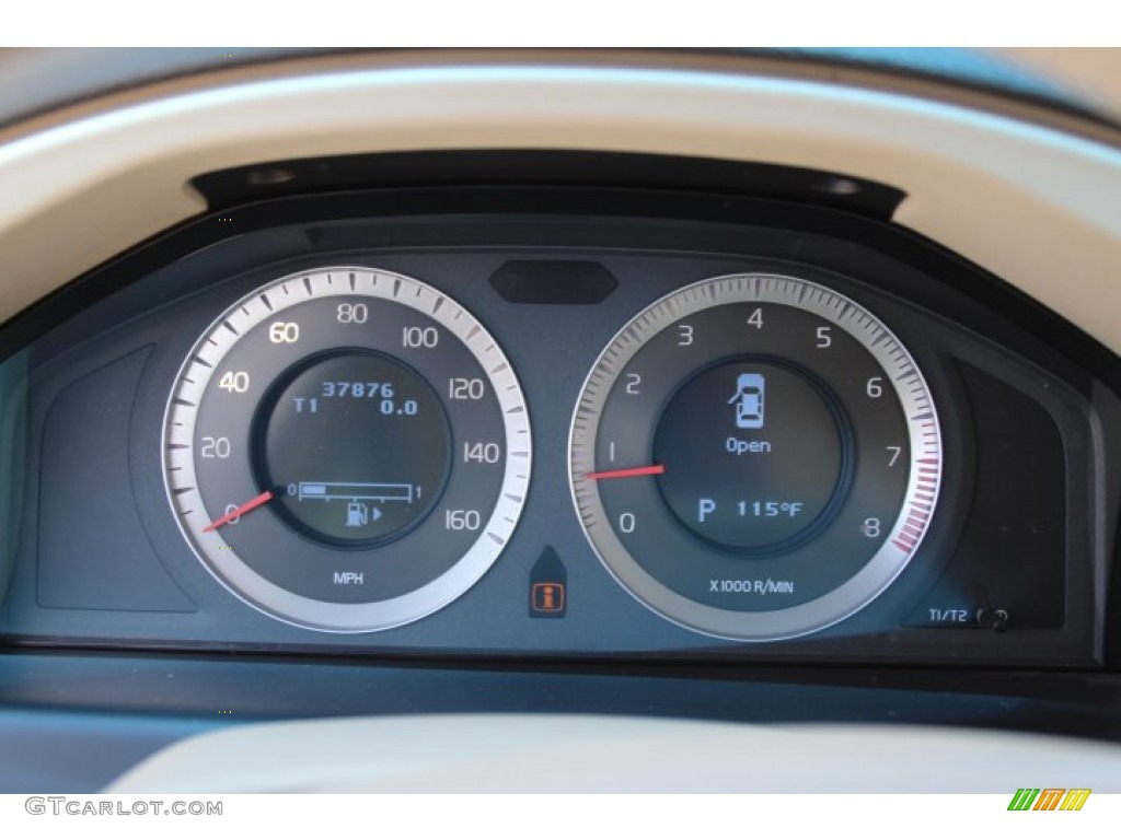 2010 Volvo S80 T6 AWD Gauges Photo #83648293