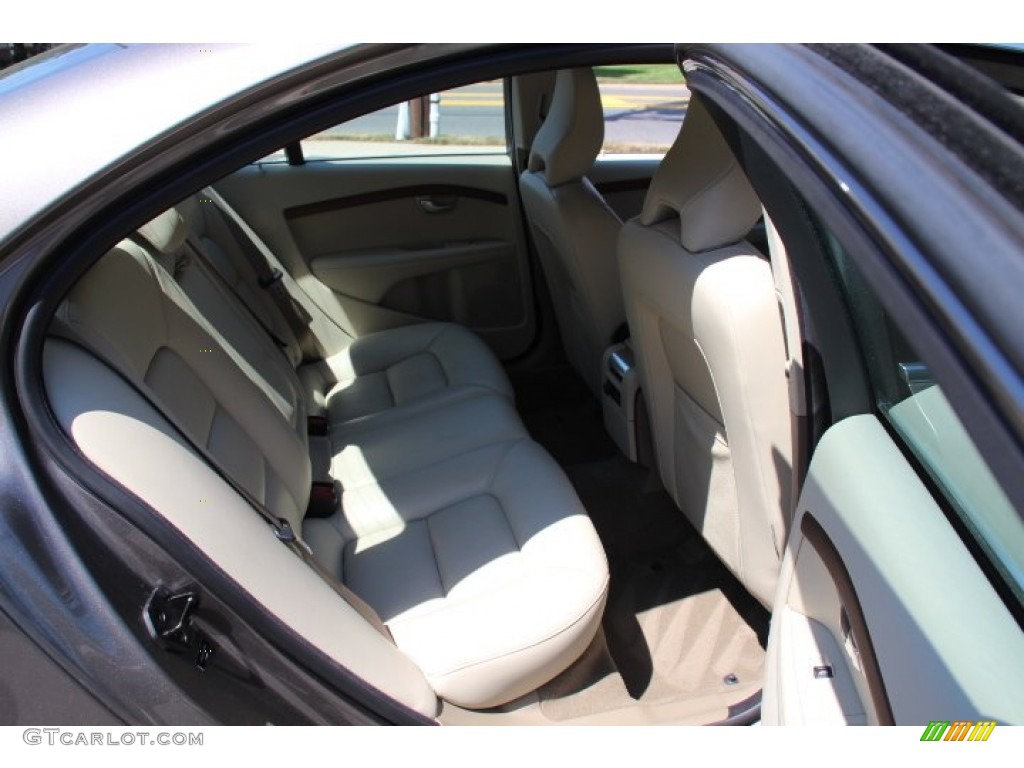 2010 S80 T6 AWD - Oyster Grey Metallic / Sandstone photo #24