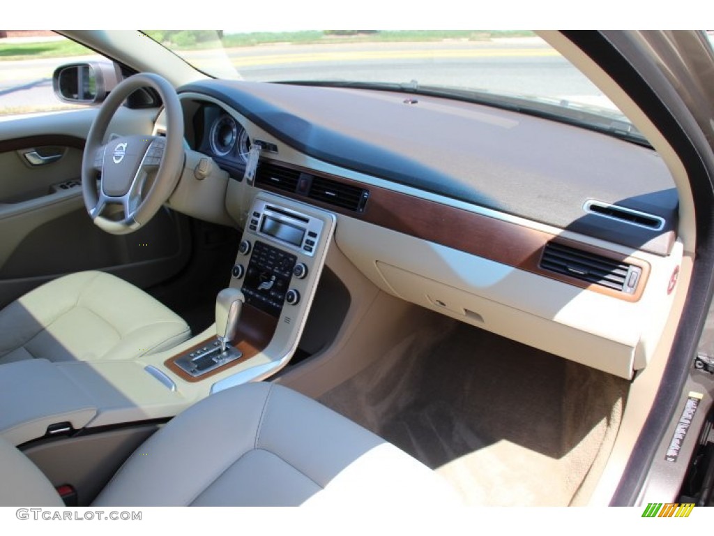 2010 Volvo S80 T6 AWD Sandstone Dashboard Photo #83648453
