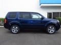 2013 Obsidian Blue Pearl Honda Pilot EX-L  photo #2