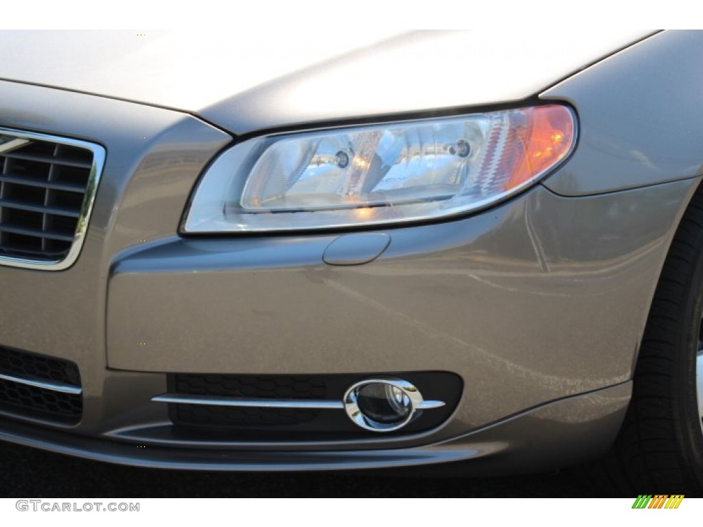 2010 S80 T6 AWD - Oyster Grey Metallic / Sandstone photo #30