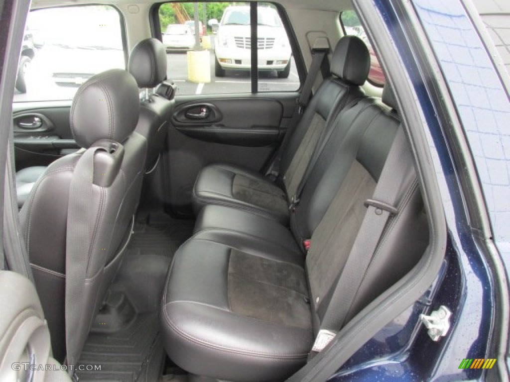Ebony Interior 2008 Chevrolet TrailBlazer SS 4x4 Photo #83649025